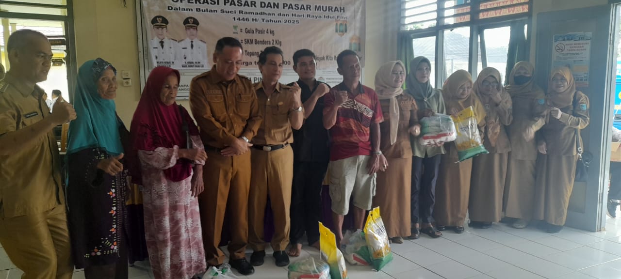 Dalam Bulan Suci Ramadhan dan Menyambut Hari Raya Idul Fitri Operasi Pasar Murah