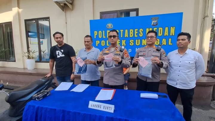 Polsek Sunggal Tembak Pelaku Curanmor Polsek Sunggal Tembak Pelaku Curanmor