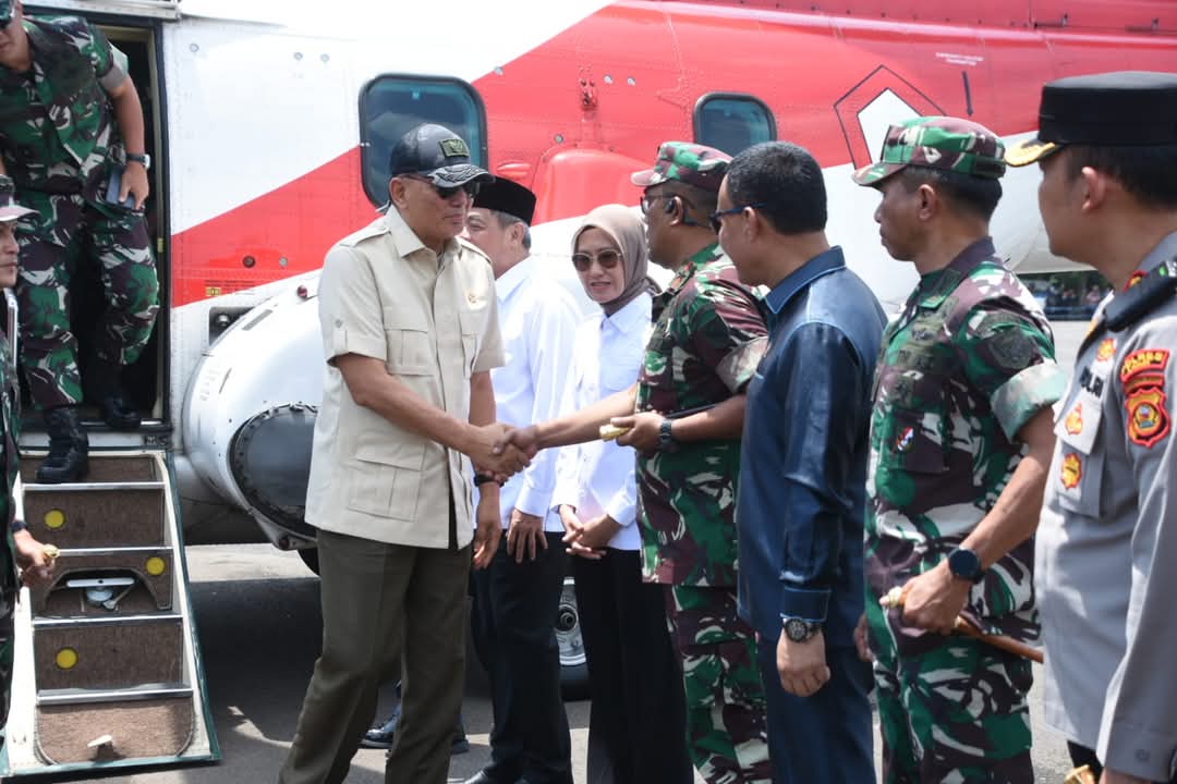 Danrem 044/Gapo Ikuti Rangkaian Kunjungan Kerja Menhan di Secata Rindam II/Swj Danrem 044/Gapo Ikuti Rangkaian Kunjungan Kerja Menhan di Secata Rindam II/Swj