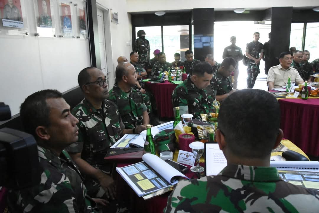 Danrem 044/Gapo Ikuti Rangkaian Kunjungan Kerja Menhan di Secata Rindam II/Swj Danrem 044/Gapo Ikuti Rangkaian Kunjungan Kerja Menhan di Secata Rindam II/Swj