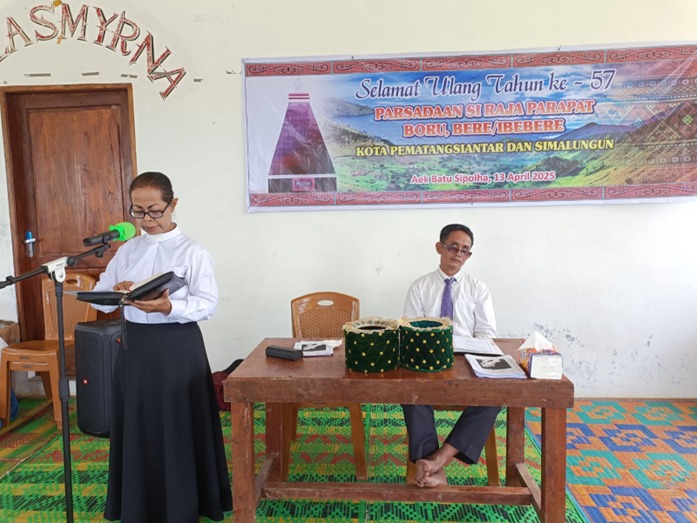 Meriah dan Penuh Kasih Parsadaan Si Raja Parapat Boru, Bere/ Ibebere Pematangsiantar –Simalungun Rayakan HUT ke-57 di Aek Batu Sipolha