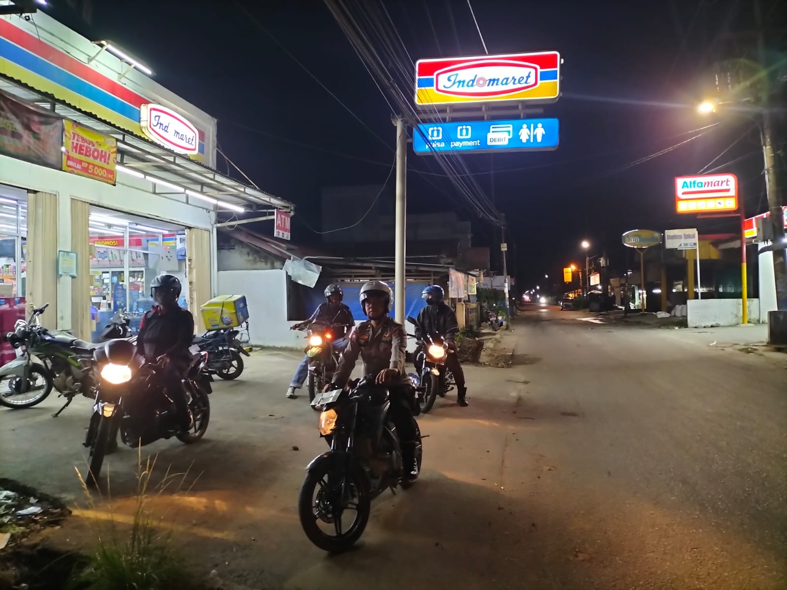 Polresta Deli Serdang Gencarkan Patroli Blue Light Antisipasi Begal, Geng Motor, Dan Balap Liar