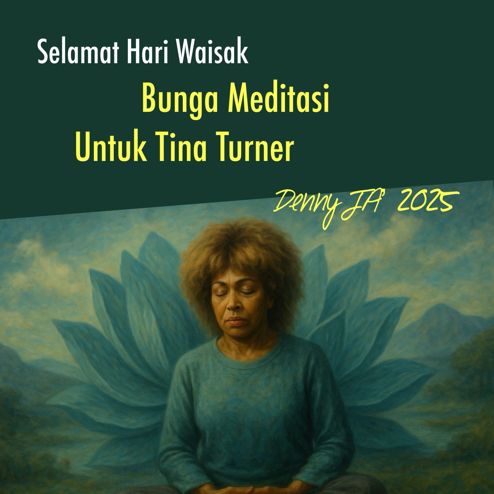 BUNGA MEDITASI UNTUK TINA TURNER