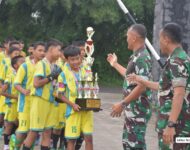 SSB Rakasa Muda Resimen Arhanud 2/SSM Menangkan Turnamen Sepak Bola Macan Asia U-(12/13)