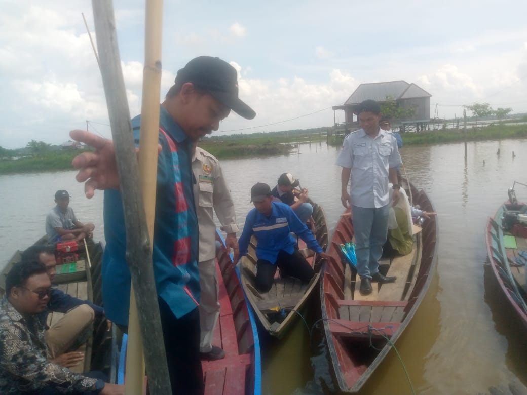 Alhamdulilah Ibu Jalisah (65 tahun) di Desa Sungai Lebung Ilir Kecamatan Pemulutan Selatan.Mendapat Bantuan Pemkab Ogan ilir