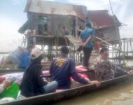 Alhamdulilah Ibu Jalisah (65 tahun) di Desa Sungai Lebung Ilir Kecamatan Pemulutan Selatan.Mendapat Bantuan Pemkab Ogan ilir