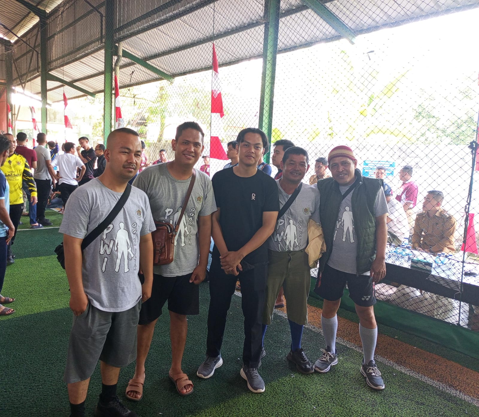 Dalam Rangka Hut Bhayangkara Ke-79 Polres Ogan Ilir,Membuka Turnamen Futsal