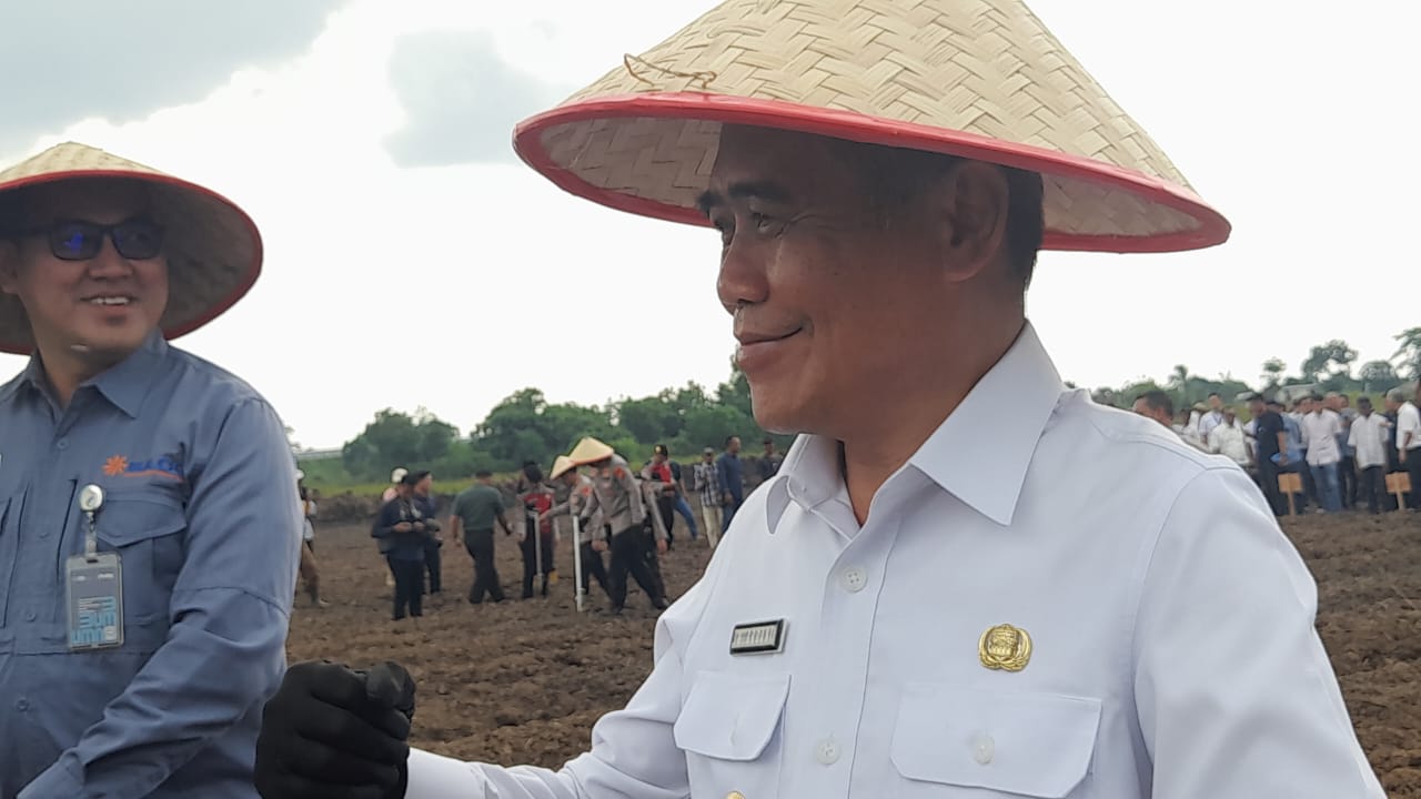 Wakapolda Sumsel Hadiri Penanaman Jagung Kuartal III, Dukung Wujudkan Swasembada Pangan Nasional