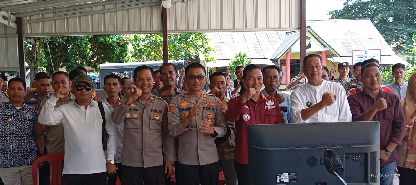 Polsek Tanjung Raja Dukung Program Ketahanan Pangan Pemerintah Pusat Polsek Tanjung Raja Dukung Program Ketahanan Pangan Pemerintah Pusat