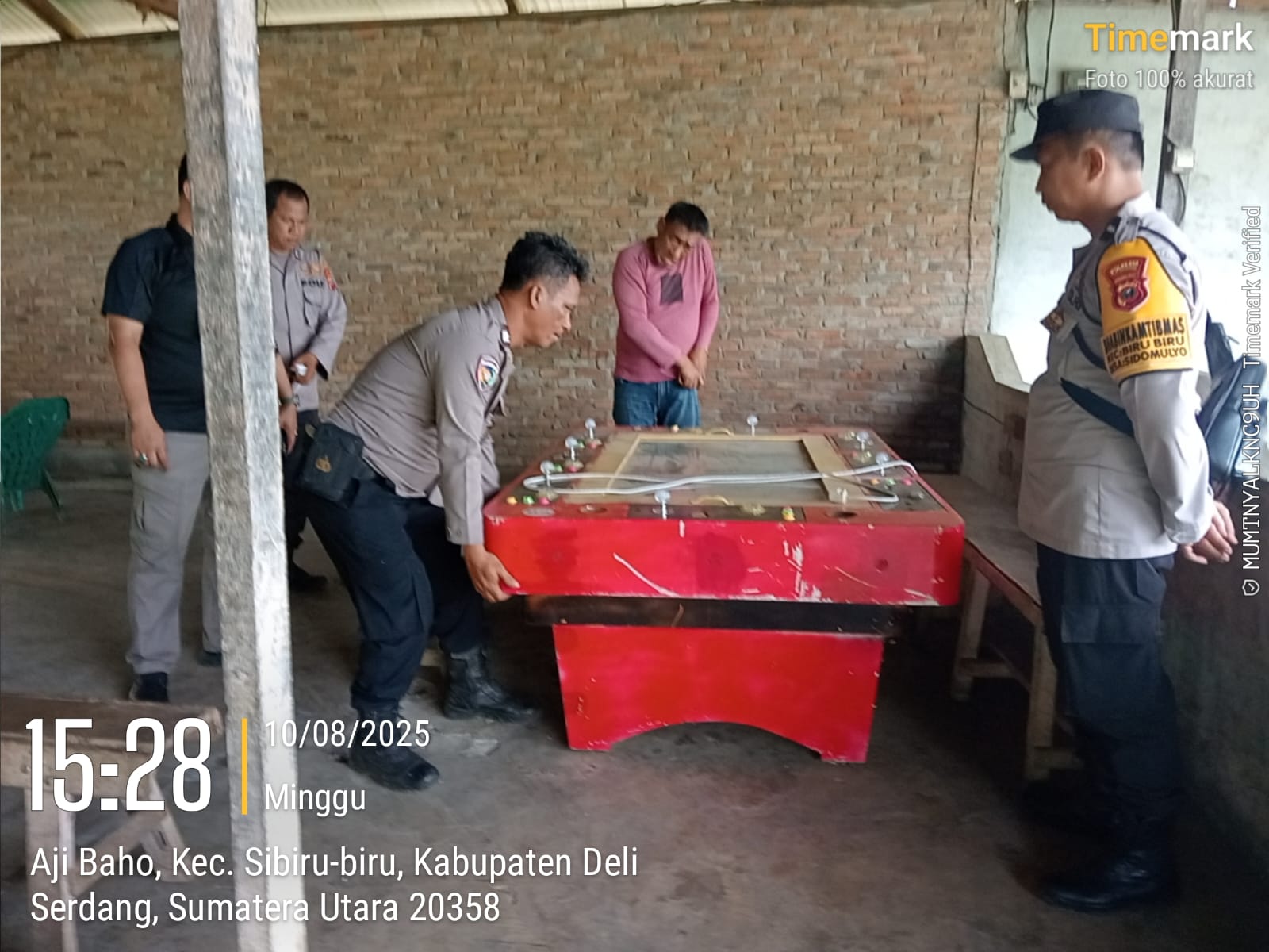 Polsek Biru-biru Amankan Mesin Judi Tembak Ikan Polsek Biru-biru Amankan Mesin Judi Tembak Ikan