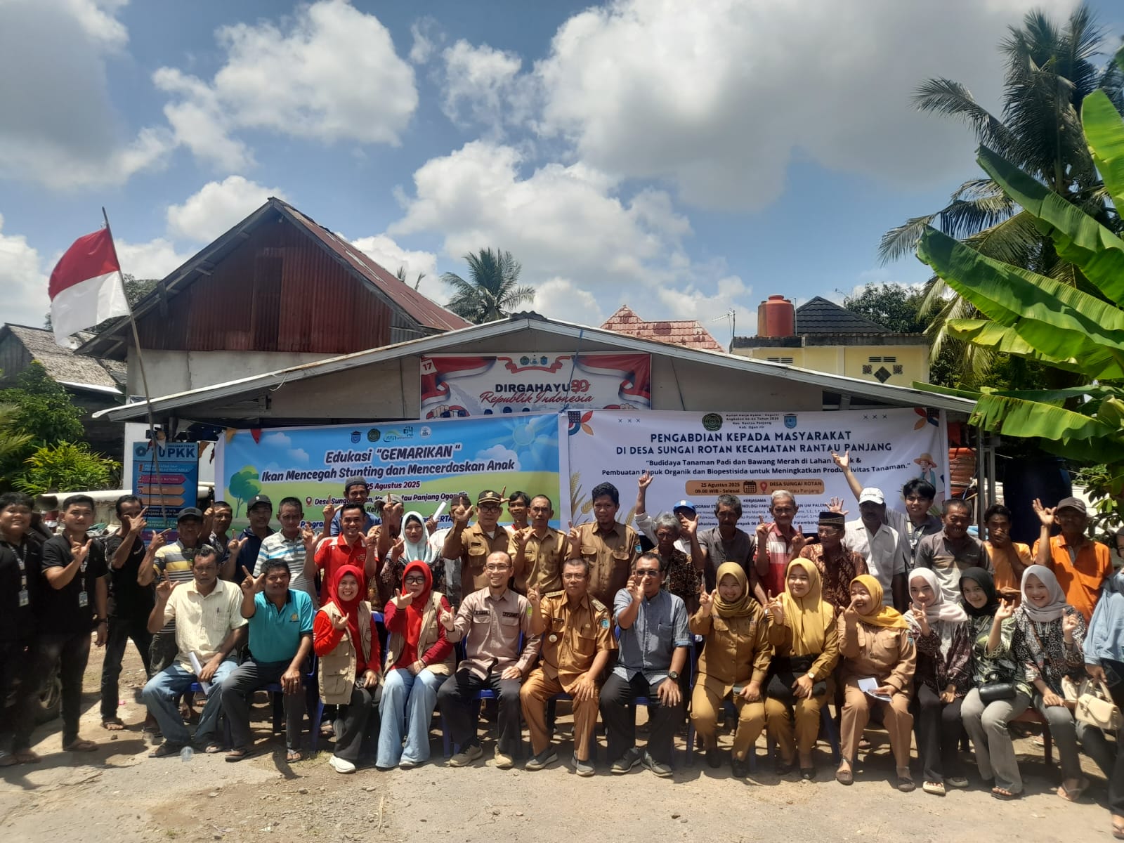 Pemdes Desa Sungairotan Bersama Program Studi Akuakultur, Agroteknologi,dan Kehutanan, Fakultas Pertanian Kelompok 06 KKN 64 Universitas Muhammadiyah Palembang Pemdes Desa Sungairotan Bersama Program Studi Akuakultur, Agroteknologi,dan Kehutanan, Fakultas Pertanian Kelompok 06 KKN 64 Universitas Muhammadiyah Palembang