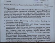Sambangi Kantor Kejaksaan Tinggi Sumatera Utara, Perwakilan Keluarga Terdakwa Poltak Situmorang, Tuntut Pengembalian Uang Rp 20.000.000,-