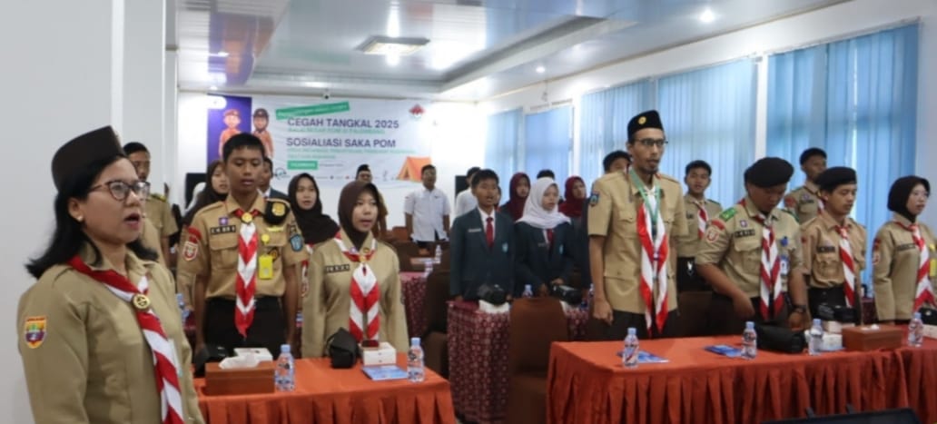 Balai Besar POM Palembang Bentuk Agen Pengawas Obat dan Makanan Melalui Saka POM