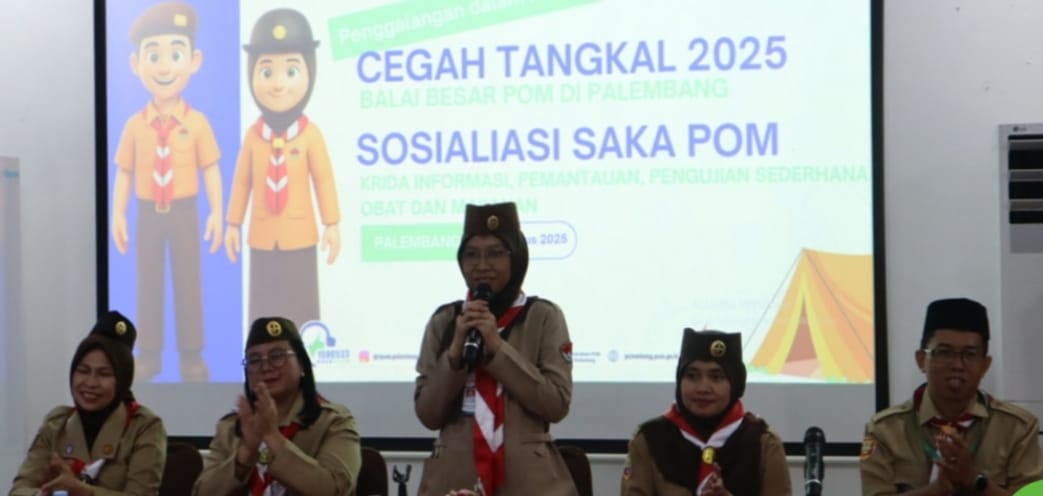 Balai Besar POM Palembang Bentuk Agen Pengawas Obat dan Makanan Melalui Saka POM
