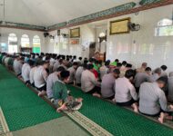 Polres Ogan Ilir Gelar Sholat Ghaib dan Doa Bersama untuk Keamanan dan Keselamatan Seluruh Bangsa Indonesia, Terutama di Wilayah Kabupaten Ogan Ilir