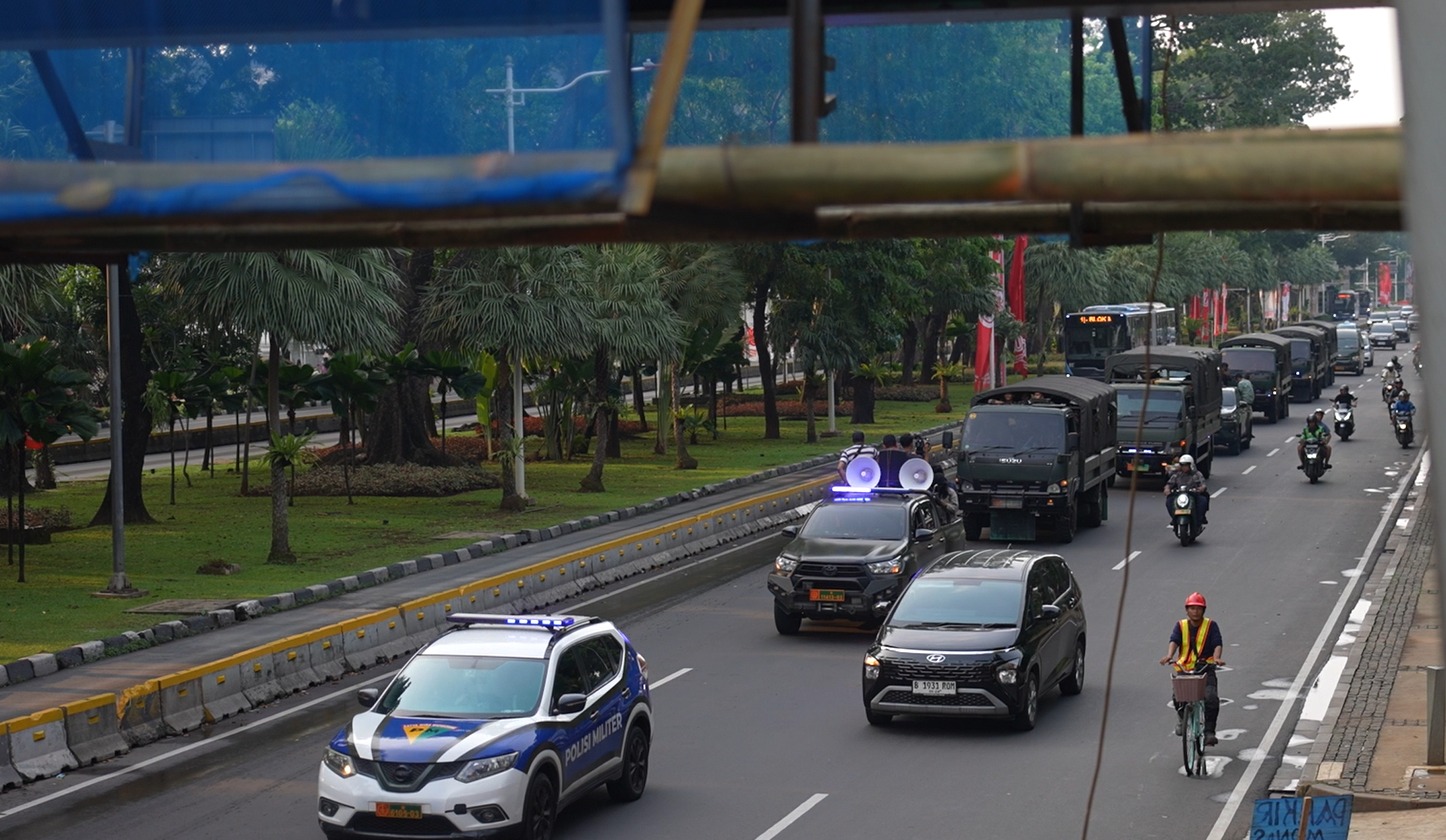 Kadispenad: Ciptakan Kondusifitas Jakarta, TNI AD Gelar Patroli Skala Besar