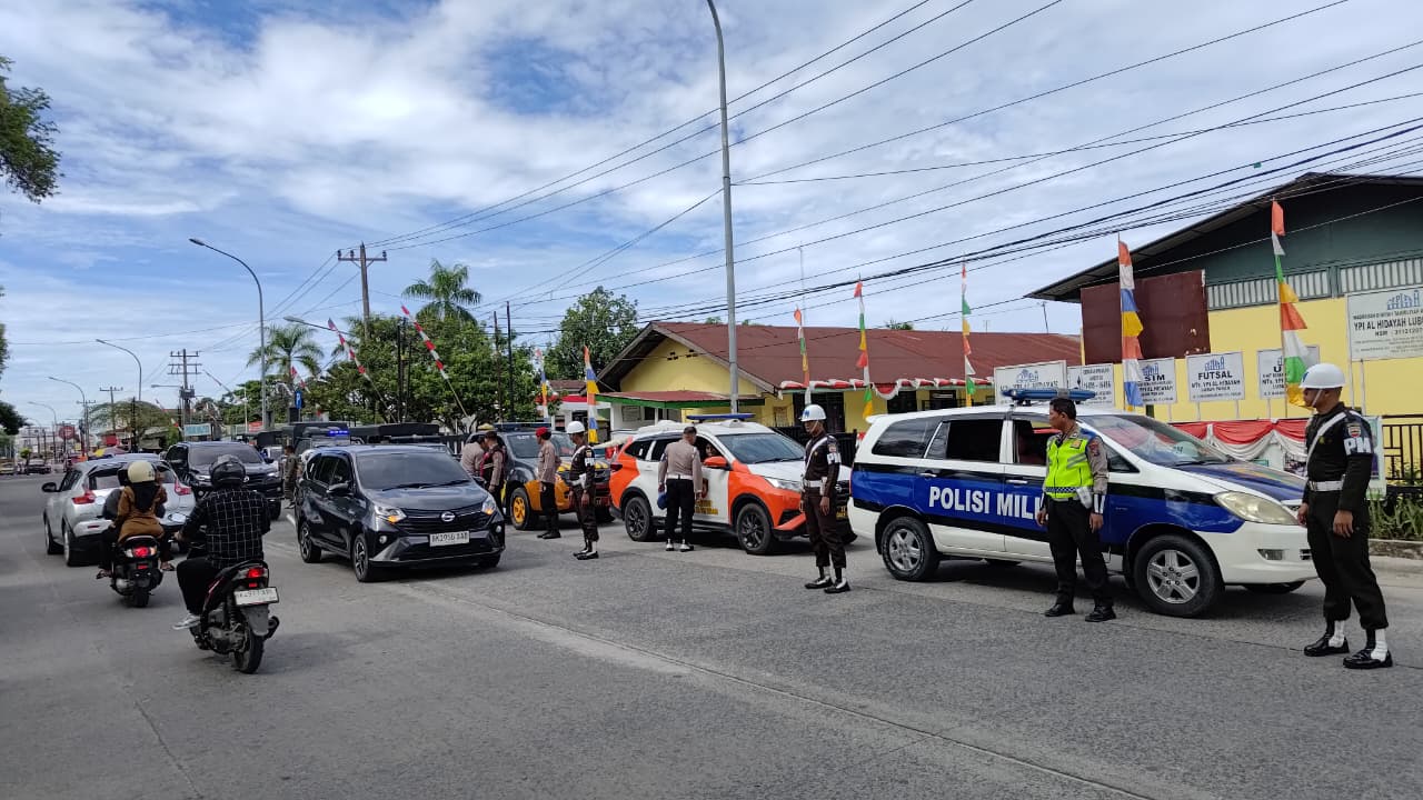 Polresta Deli Serdang Gelar Patroli Skala Besar Pasca Aksi Unjuk rasa