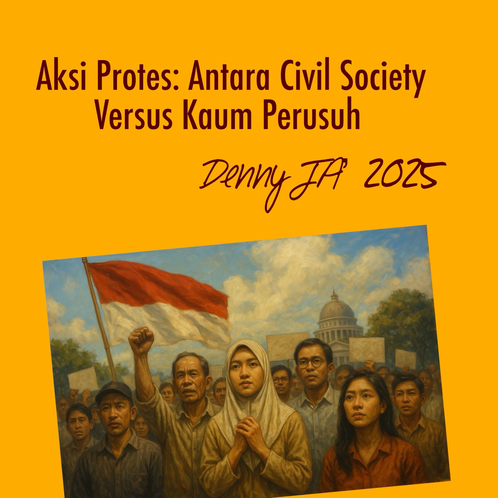 AKSI PROTES: ANTARA CIVIL SOCIETY VERSUS KAUM PERUSUH
