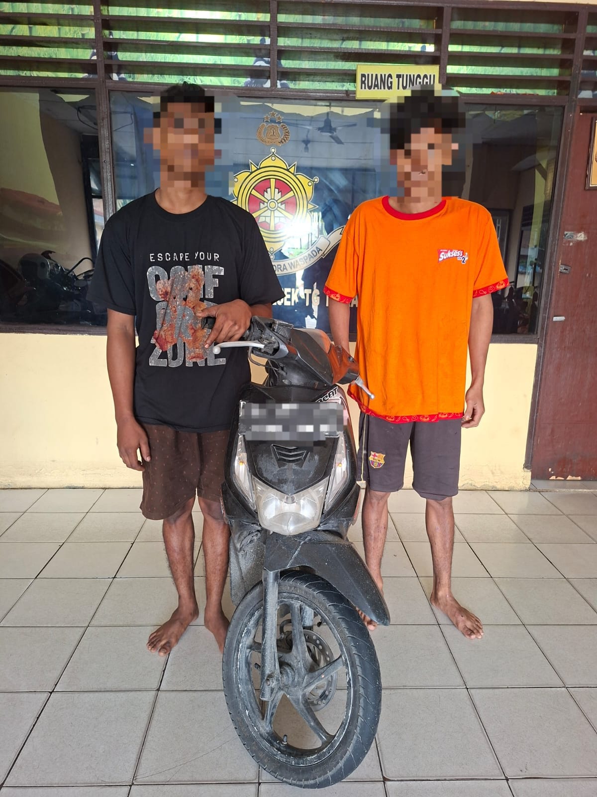 Polsek Tanjung Morawa Ciduk 2 Pelaku Pencurian Sepeda Motor Polsek Tanjung Morawa Ciduk 2 Pelaku Pencurian Sepeda Motor