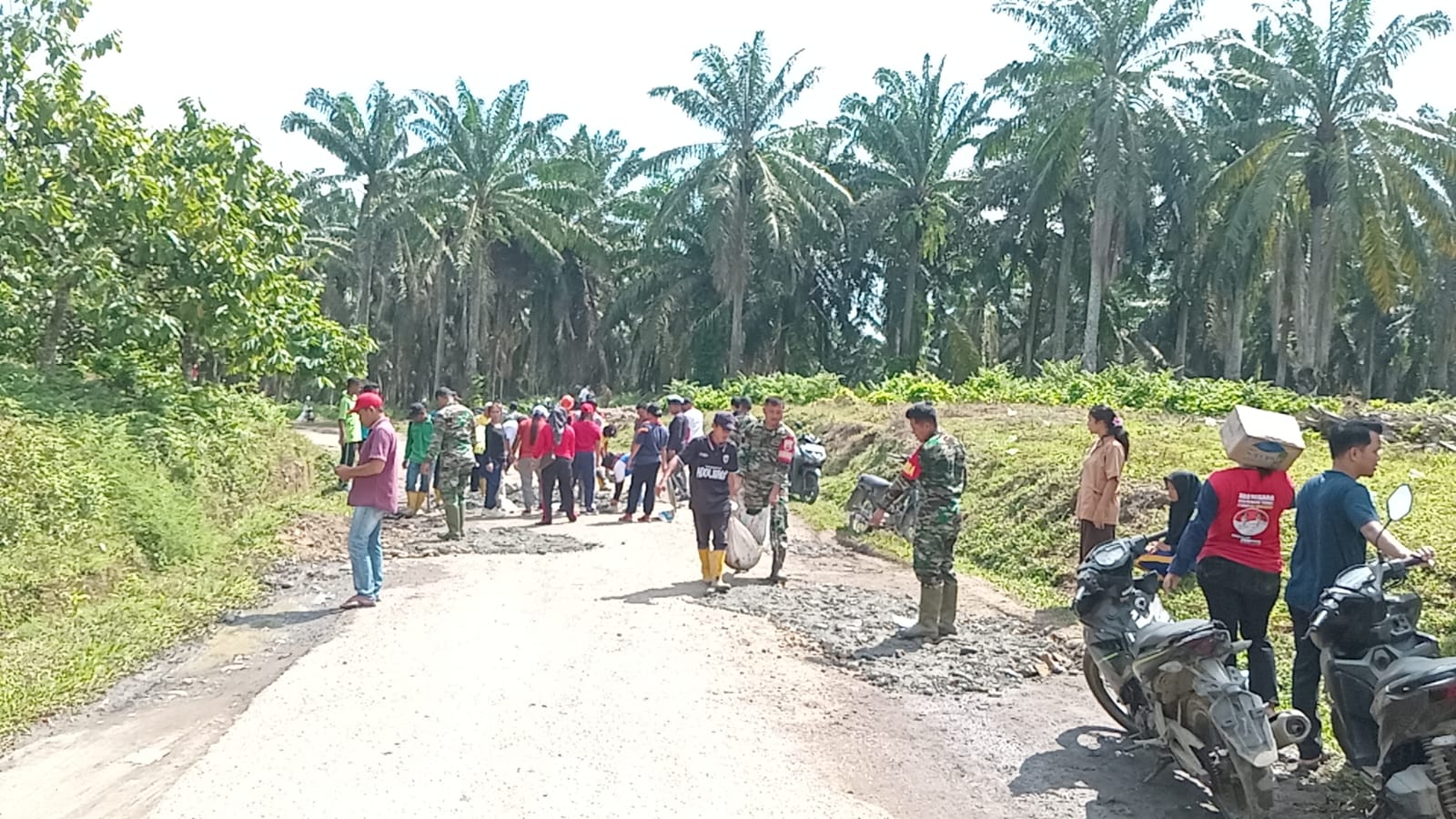 Koramil 19/BP Kodim 0204 Deli Serdang Giat Bakti Teritorial Prima Dalam Rangka HUT TNI Ke-80 Tahun 2025