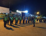 Koramil 19/BP Kodim 0204 Deli Serdang Giat Patroli Penanganan Kejahatan Jalanan