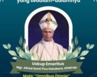 *Kabar Duka, Uskup Pertama dari Suku Batak Tutup Usia