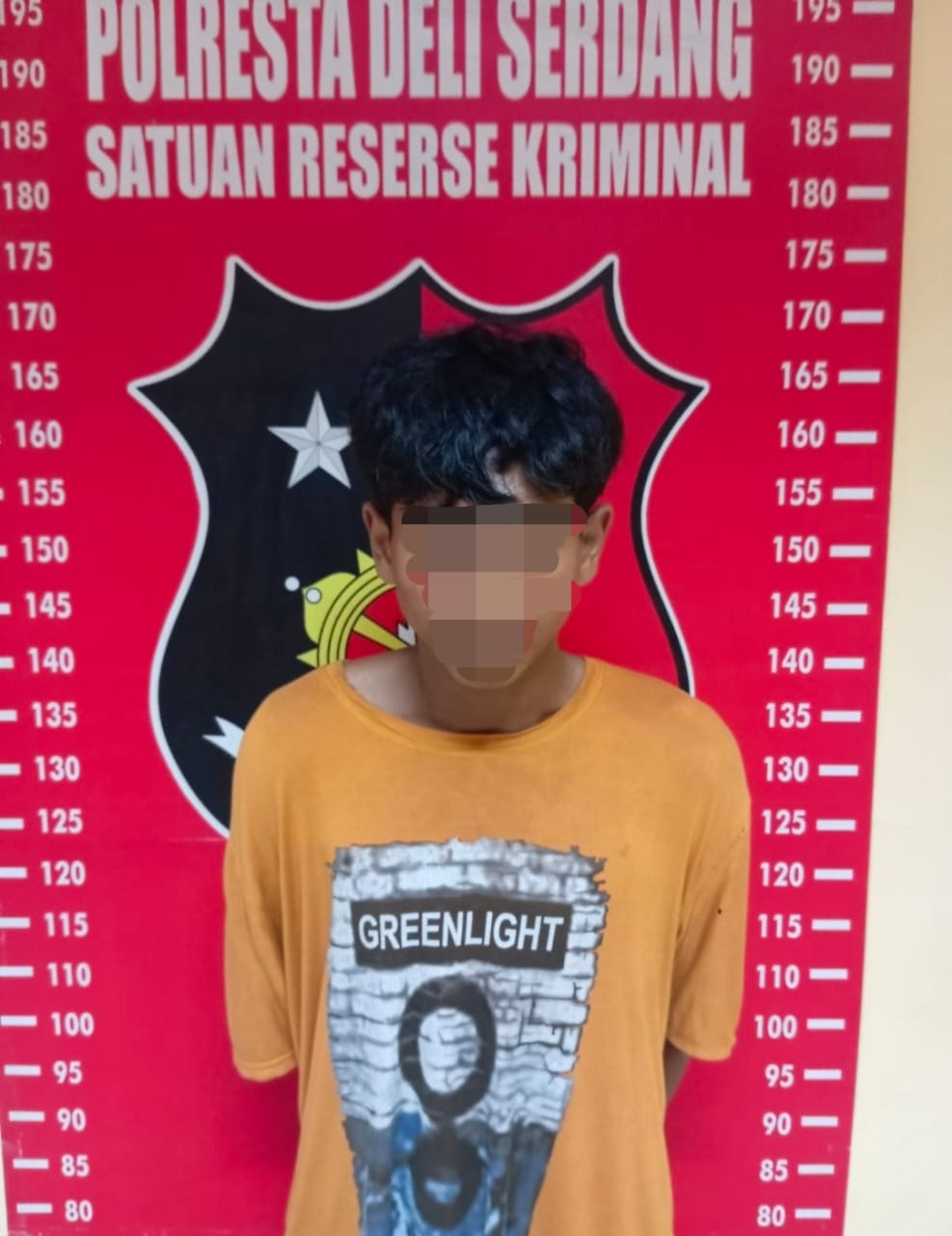 Sat Reskrim Polresta Deli Serdang Amankan Lima Pelaku Curat