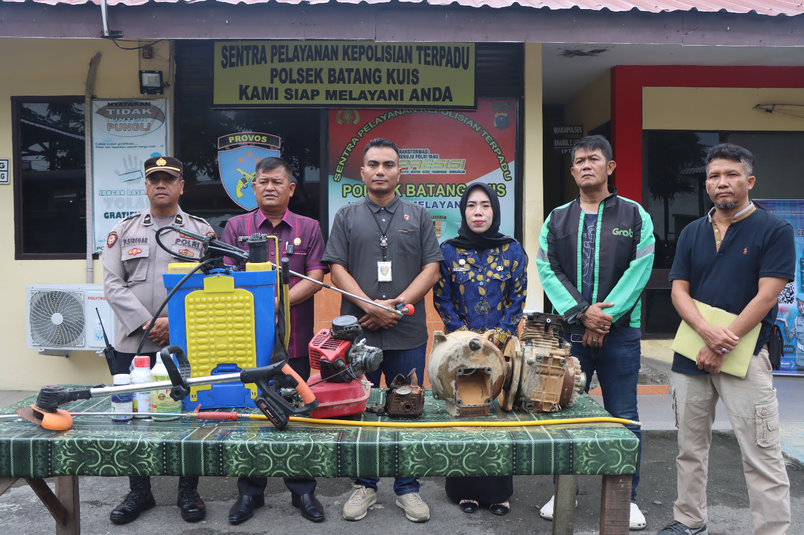 Terapkan Restorative Justice, Anggota DPRD Dan Kades Sena Kecamatan Batang Kuis Apresiasi Polsek Batang Kuis Polresta Deli Serdang