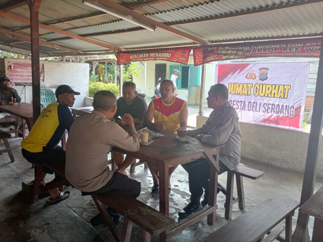 Polresta Deli Serdang Gelar Program Jum’at Curhat, Dengarkan Keluhan Masyarakat
