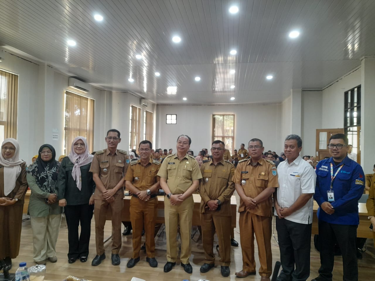 BKAD lV Kecamatan Dikabupaten Ogan Ilir Menggelar Kegiatan Bibingan Teknis Peningkatan Kapasitas Oprator Desa