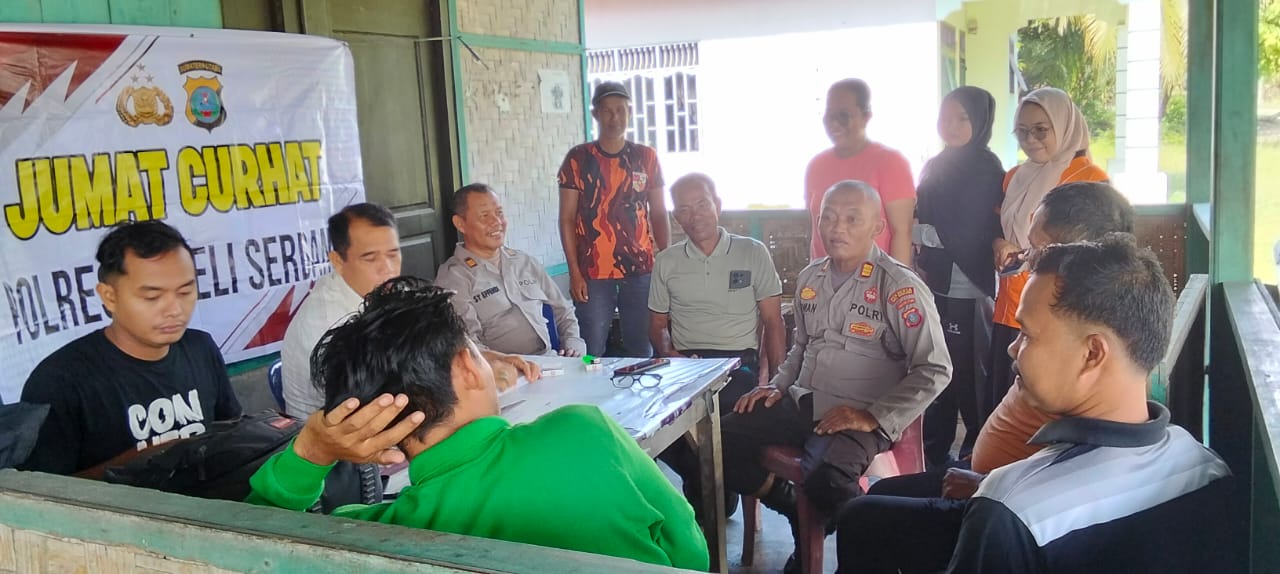 Melalui Program Jumat Curhat, Polresta Deli Serdang Tingkatkan Silaturahmi Masyarakat