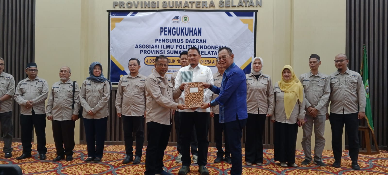 Pengukuhan AIPI, Ketua AIPI Sumsel: Membumikan Ilmu Politik di Era AI, Saatnya Ilmuwan Politik Jadi Kekuatan Baru