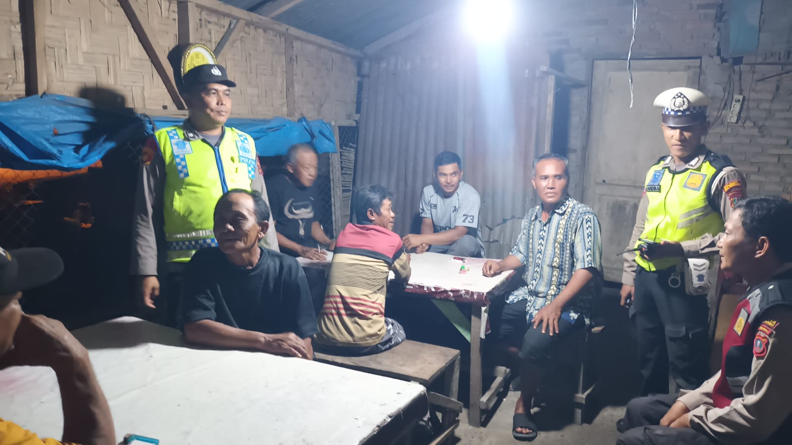 Polresta Deli Serdang Patroli Dini Hari Antisipasi Aksi 3C