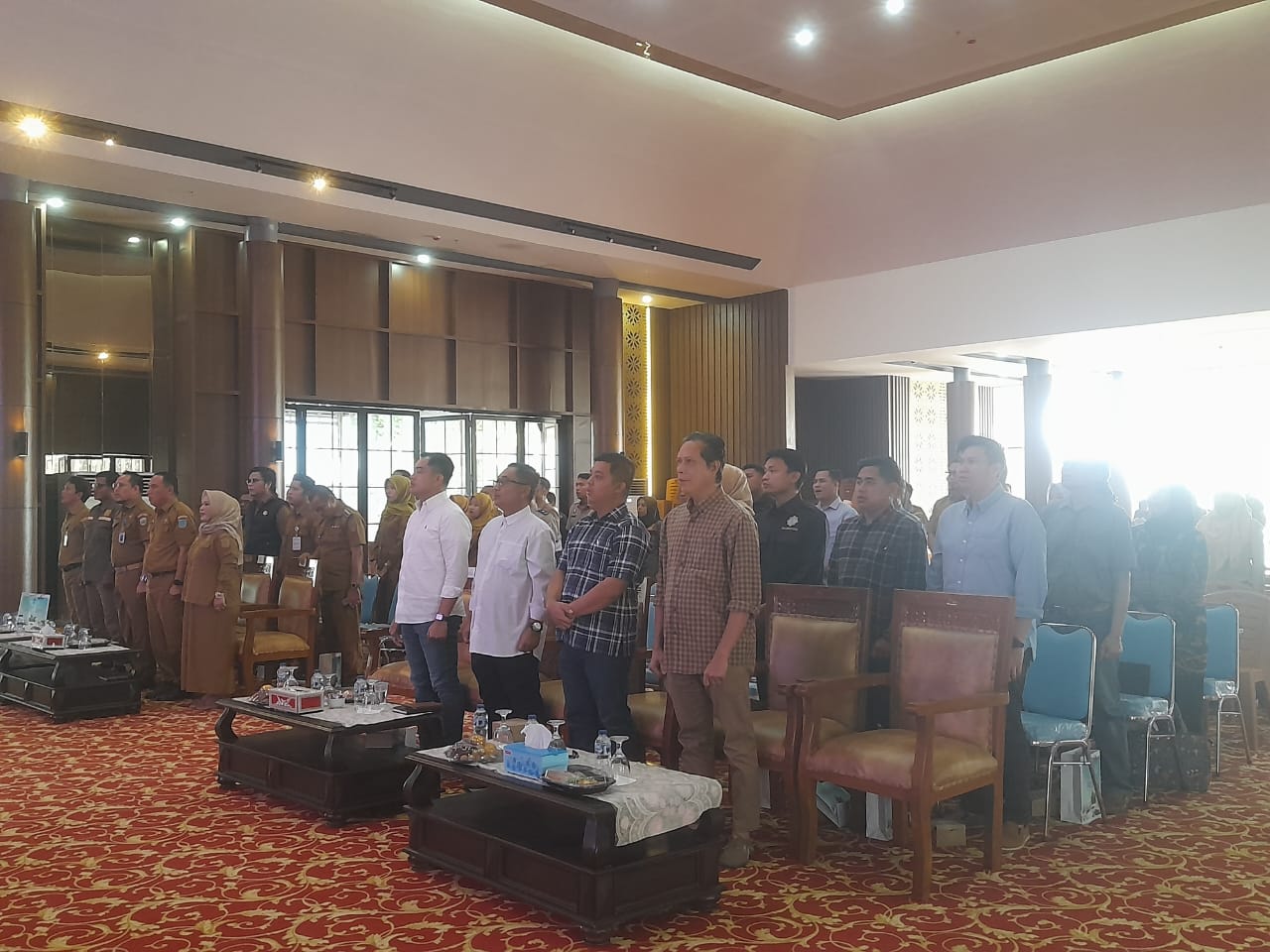 Asisten ll yang mewakilli Bupati Ogan ilir Membuka Sosialasasi Peraturan Bupati Ogan ilir No.15 Tahun 2025