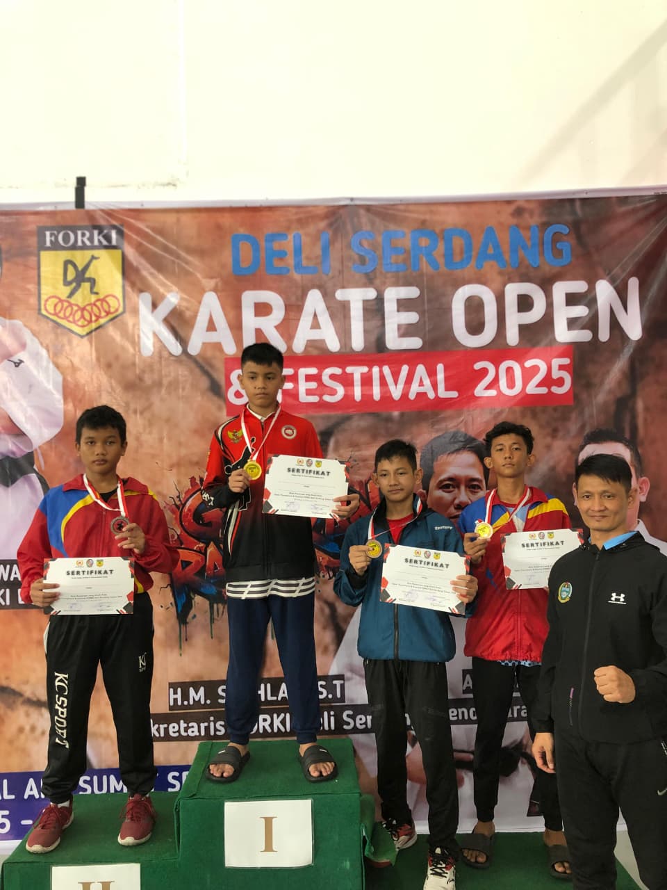 Justiar Noer Lumban Gaol Siswa SMP Neg 1 Lubuk Pakam Raih Juara 3 Karate Open Festival 2025 Justiar Noer Lumban Gaol Siswa SMP Neg 1 Lubuk Pakam Raih Juara 3 Karate Open Festival 2025