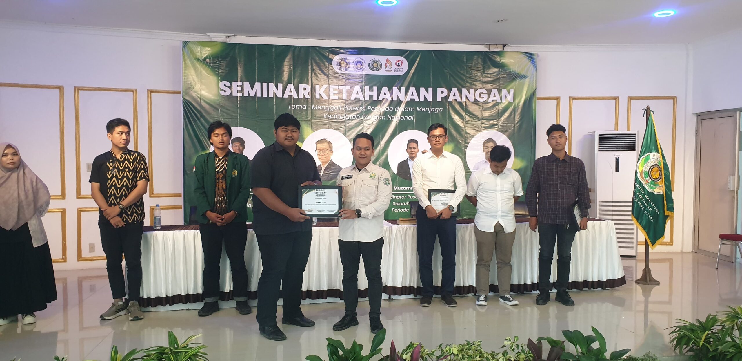 BEM FP USU Gelar Seminar Serukan Peran Pemuda dalam Ketahanan Pangan Nasional