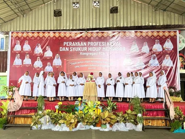 Kongregasi Suster Santo Fransiskus Charitas Rayakan 34 Tahun Kemandirian dan Hidup Membiara di Palembang Kongregasi Suster Santo Fransiskus Charitas Rayakan 34 Tahun Kemandirian dan Hidup Membiara di Palembang