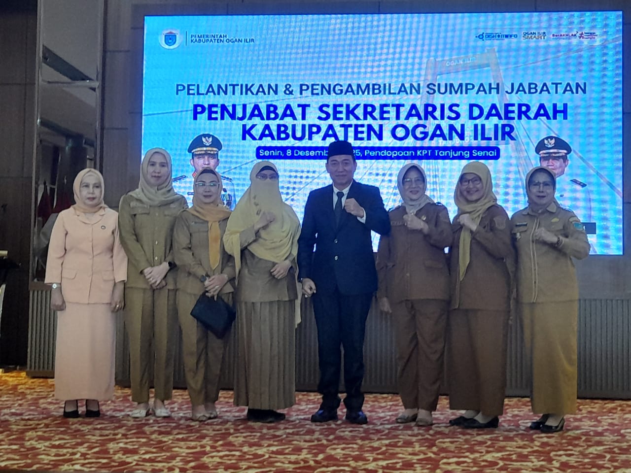 Lantik PJ Sekda, Wabup Ardani Singgung OPD Tak Patuhi Perintah Bupati