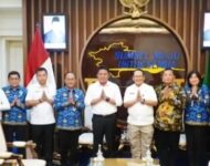 Gubernur Sumsel H. Herman Deru Terima Audiensi Panitia Natal Oikumene 2025; Siap Dukung Perayaan di PSCC Januari Mendatang