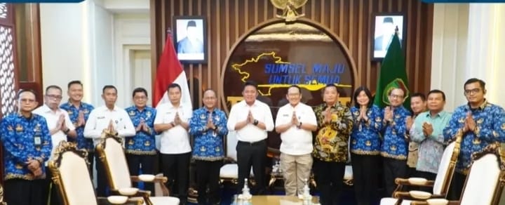 Gubernur Sumsel H. Herman Deru Terima Audiensi Panitia Natal Oikumene 2025; Siap Dukung Perayaan di PSCC Januari Mendatang