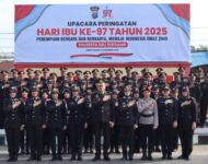Polresta Deli Serdang Gelar Upacara Peringati Hari Ibu Ke 97 Tahun 2025