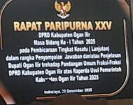Anggota DPRD Ogan Ilir Tuding Kadin PUPR Seperti Burung Perkutut Magut-Bagut