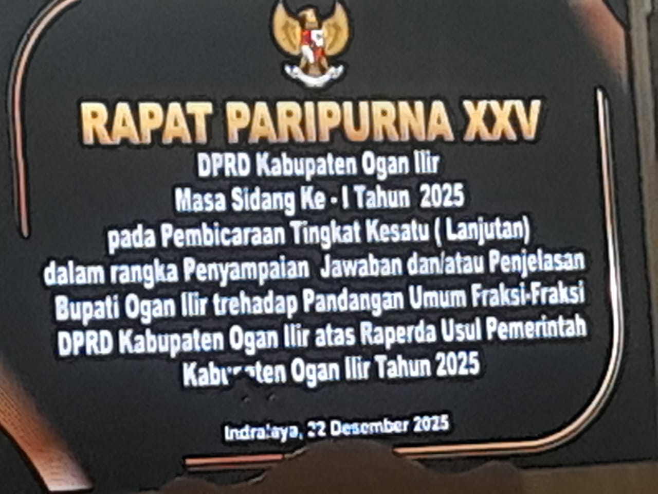 Anggota DPRD Ogan Ilir Tuding Kadin PUPR Seperti Burung Perkutut Magut-Bagut