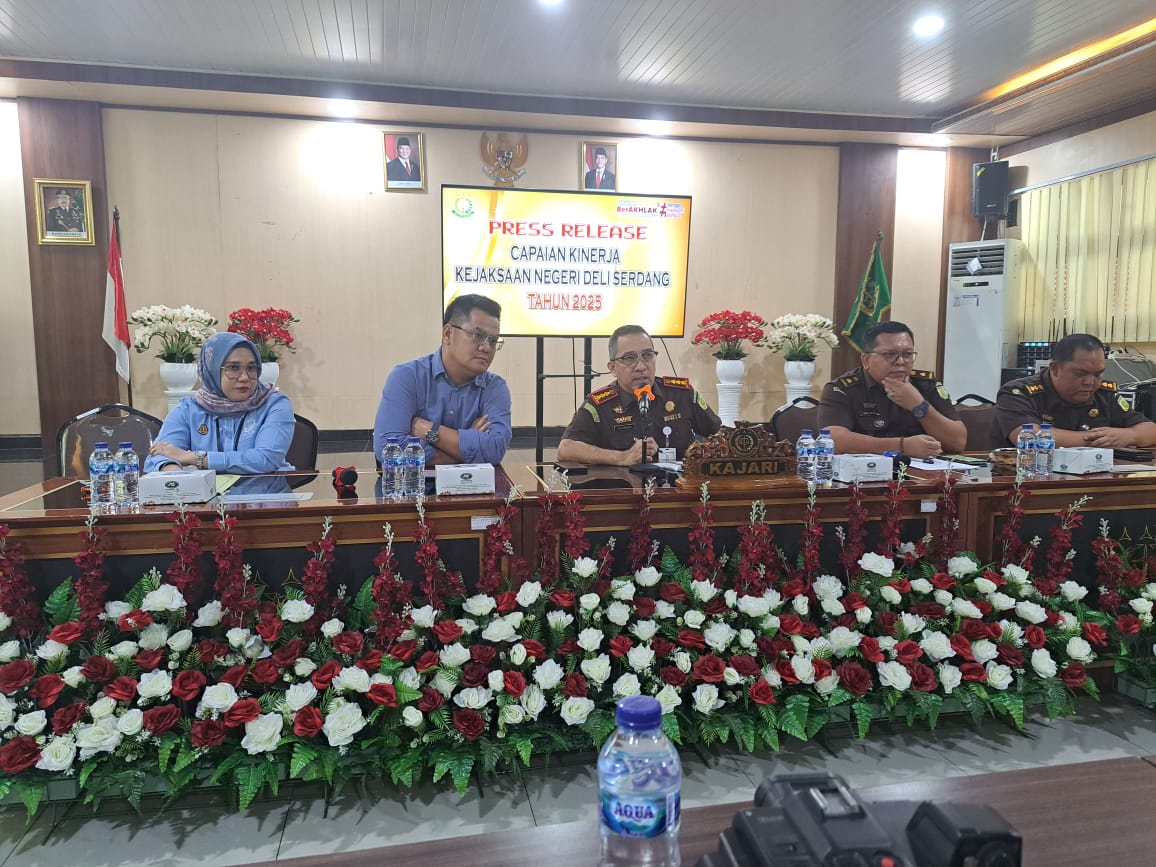 Kejari Deli Serdang Tangani Perkara 11 Pidana Mati dan 14 Perkara Seumur Hidup Tahun 2025