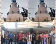 Megahnya Tambak / Makam Keturunan Opung Banua Simanjorang di Desa Hasinggaan Samosir, keluarga mertua dari Bagur & Sangap Simarmata par Huta Lumban Sait Ni Huta Alngit