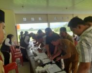 BNN Ogan Ilir Melaksakan Tes Urine Bagi yang Terindikasi Akan di Cek Laboratorium Porensip Polda SumSel