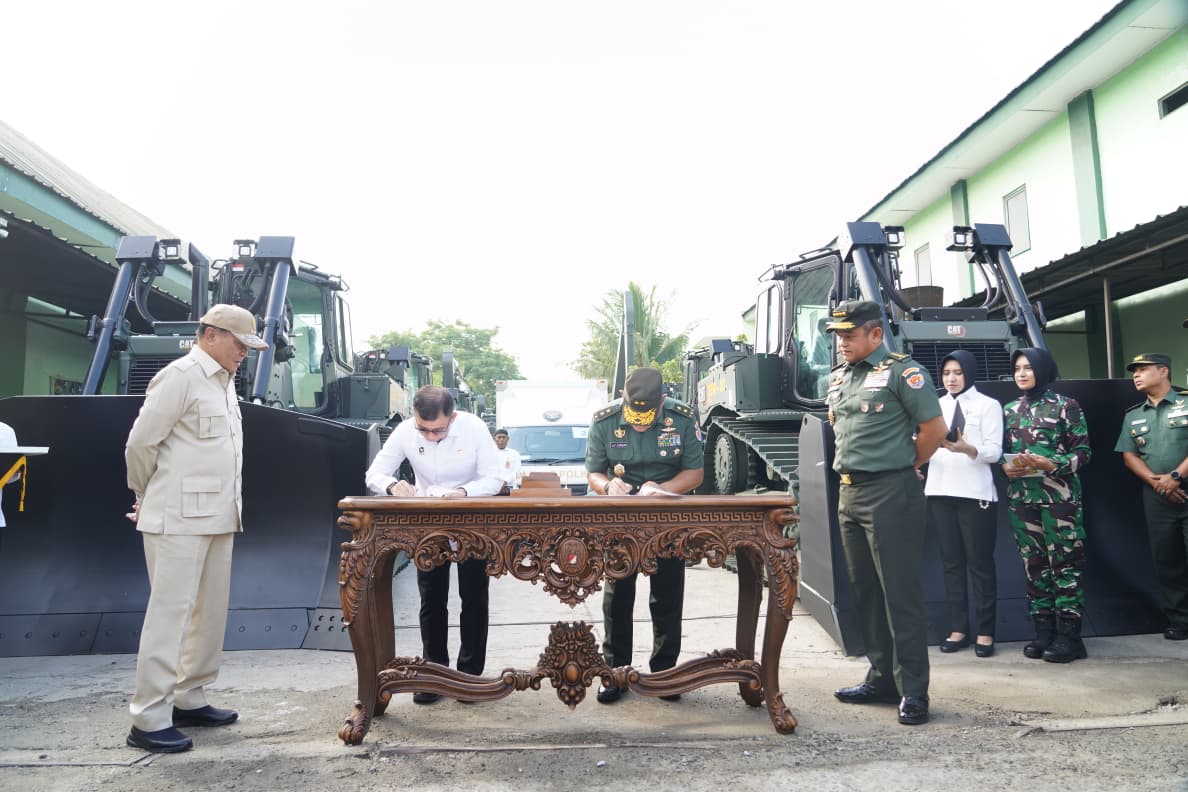 Kasad: Alat Berat Jadi Kunci Percepatan Pemulihan Bencana di Sumatera