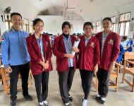 Mahasiswa Keperawatan FIKES UKMC Lakukan Tugas Penelilitian di SMA Xaverius 2 Palembang