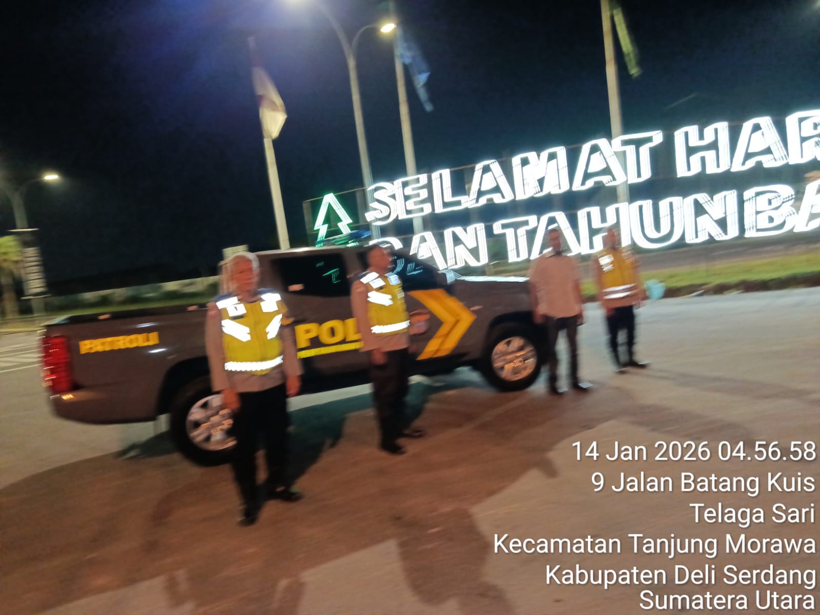 Polsek Tanjung Morawa Tingkatkan Patroli di Wilkumnya