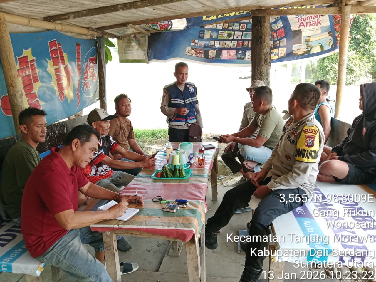 Polsek Tanjung Morawa Tingkatkan Patroli di Wilkumnya